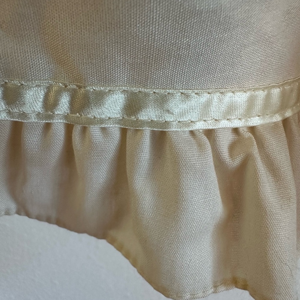 Elegant Cream Gunne Sax Apron - Picture 8 of 9